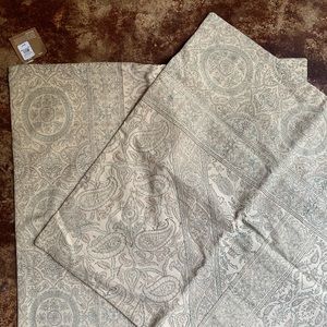 TWO NWT POTTERY BARN PILLOW COVERS